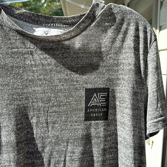 🐞Men’s American Eagle, outfitters size medium, oversized gray T-shirt - Picture 2 of 11